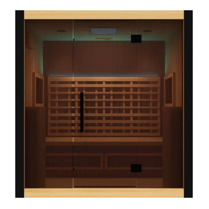 4 Person Radia Infrared Sauna | Red Light Therapy & Bluetooth