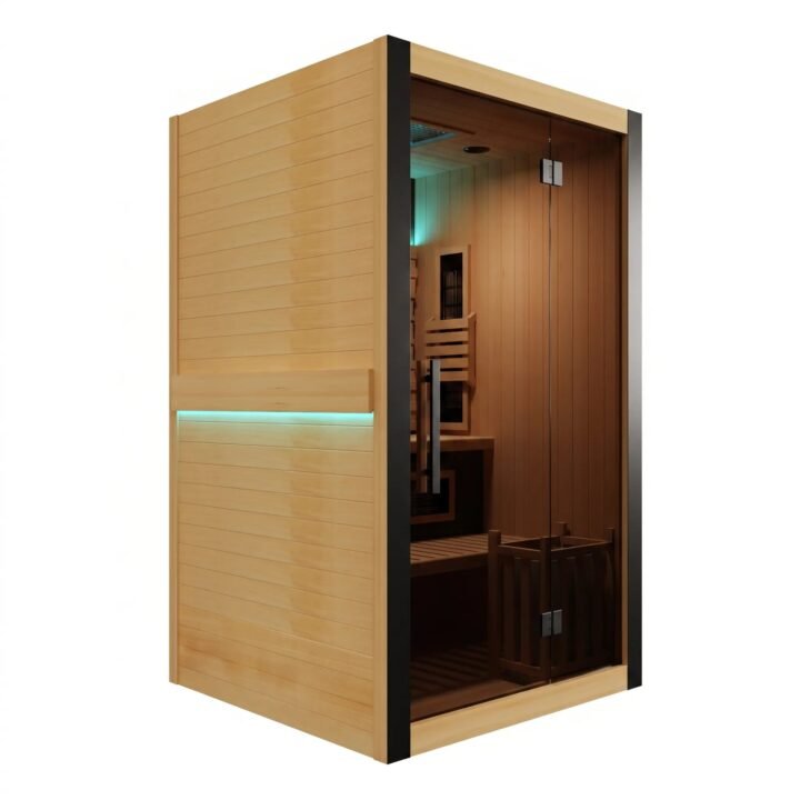 2 Person Radia Hybrid Infrared & Steam Sauna With Bluetooth