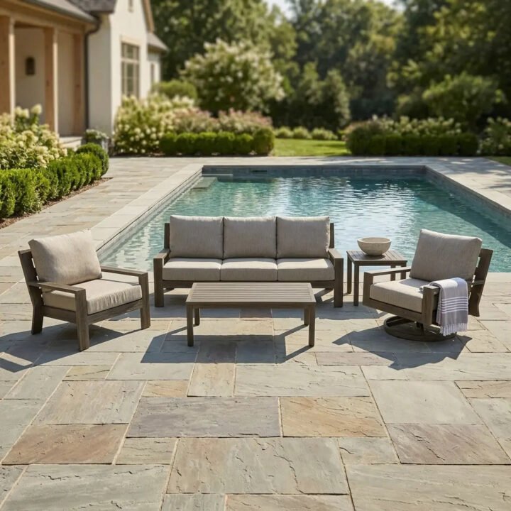 Madison 5 Piece Sofa Chat Group