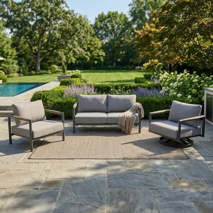 Mesa 3 Piece Loveseat Group
