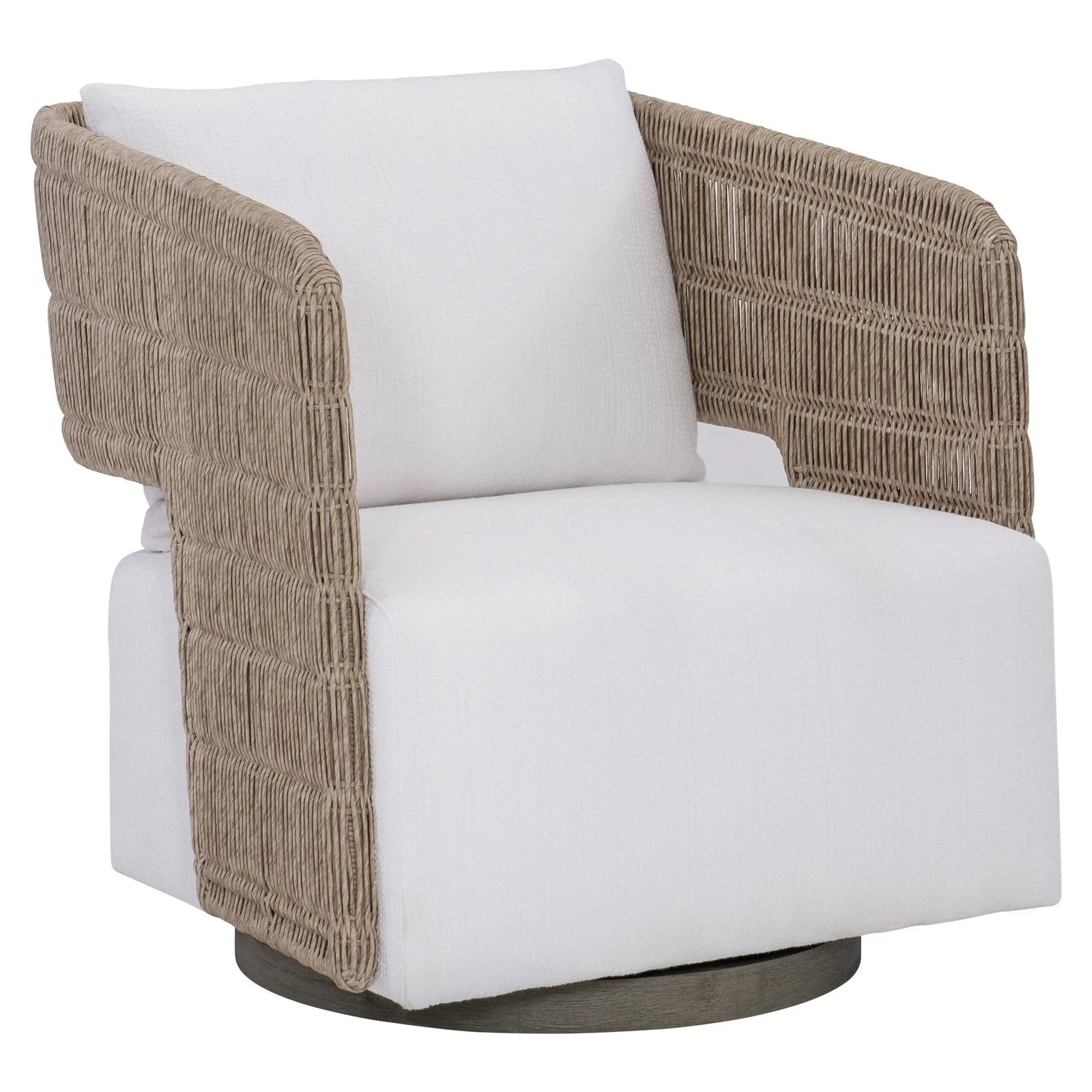 Maldives Woven 3 Piece Swivel Chair Group