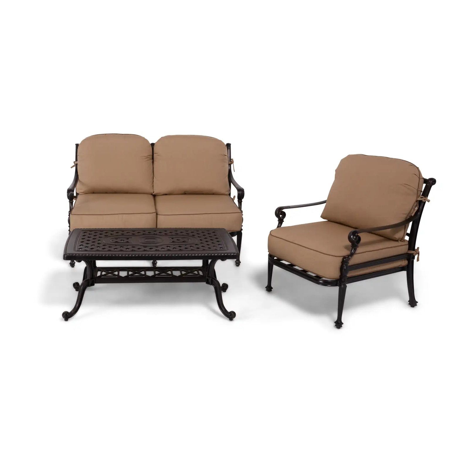 Grand Terrace 4 Piece Loveseat Collection