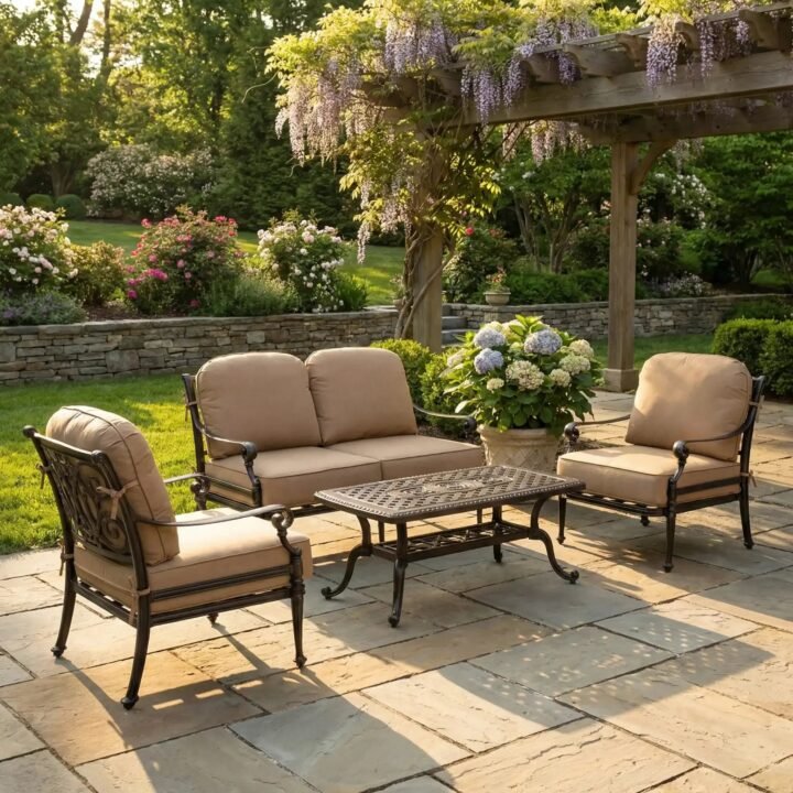 Grand Terrace 4 Piece Loveseat Collection