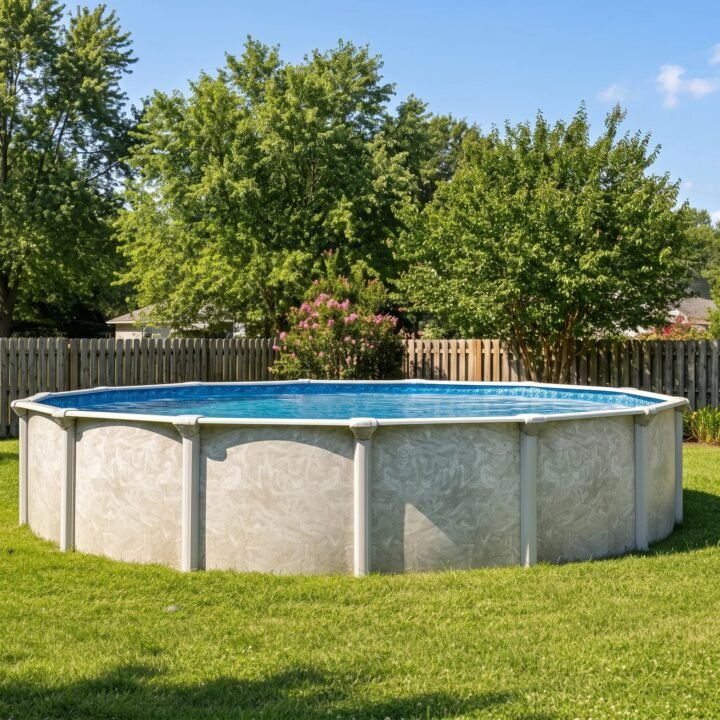 Seascape Semi-In-Ground Swimming Pool - 54"