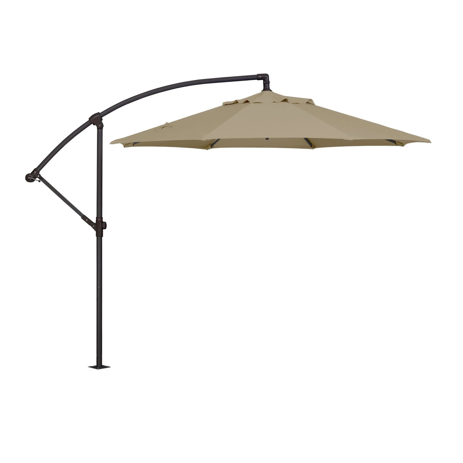 9' Classic Octagon Non-Tilt Cantilever Umbrella - Antique Beige