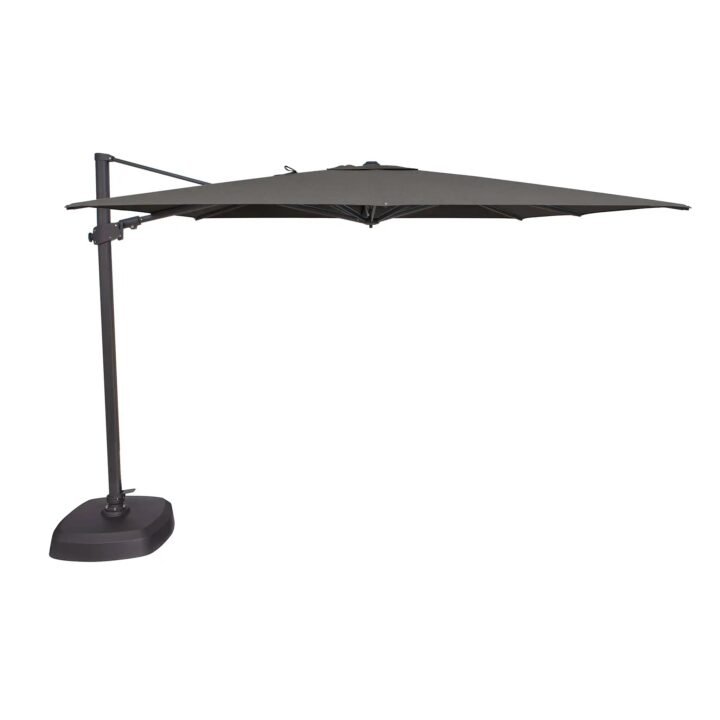 10' Classic Square AKZ Tilting Cantilever Umbrella - Charcoal