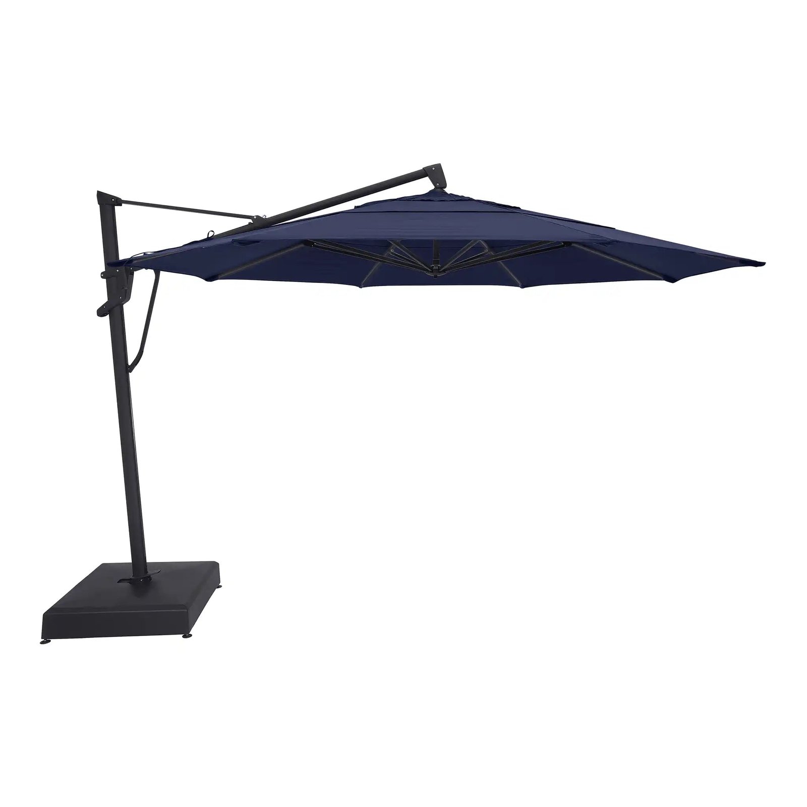 13' Designer Octagon AKZ+ Cantilever Umbrella - Indigo