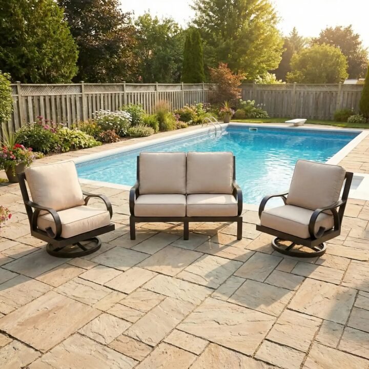 Aberdeen 3 Piece Loveseat Group