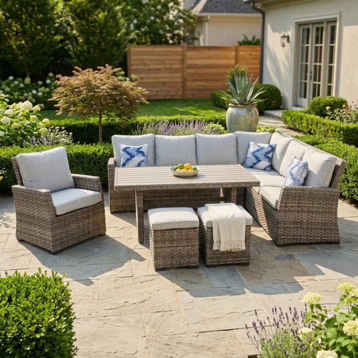 Arcadia Grey 6 Piece Sectional Group