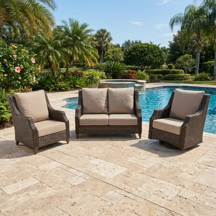 Aruba XL 3 Piece Loveseat Group
