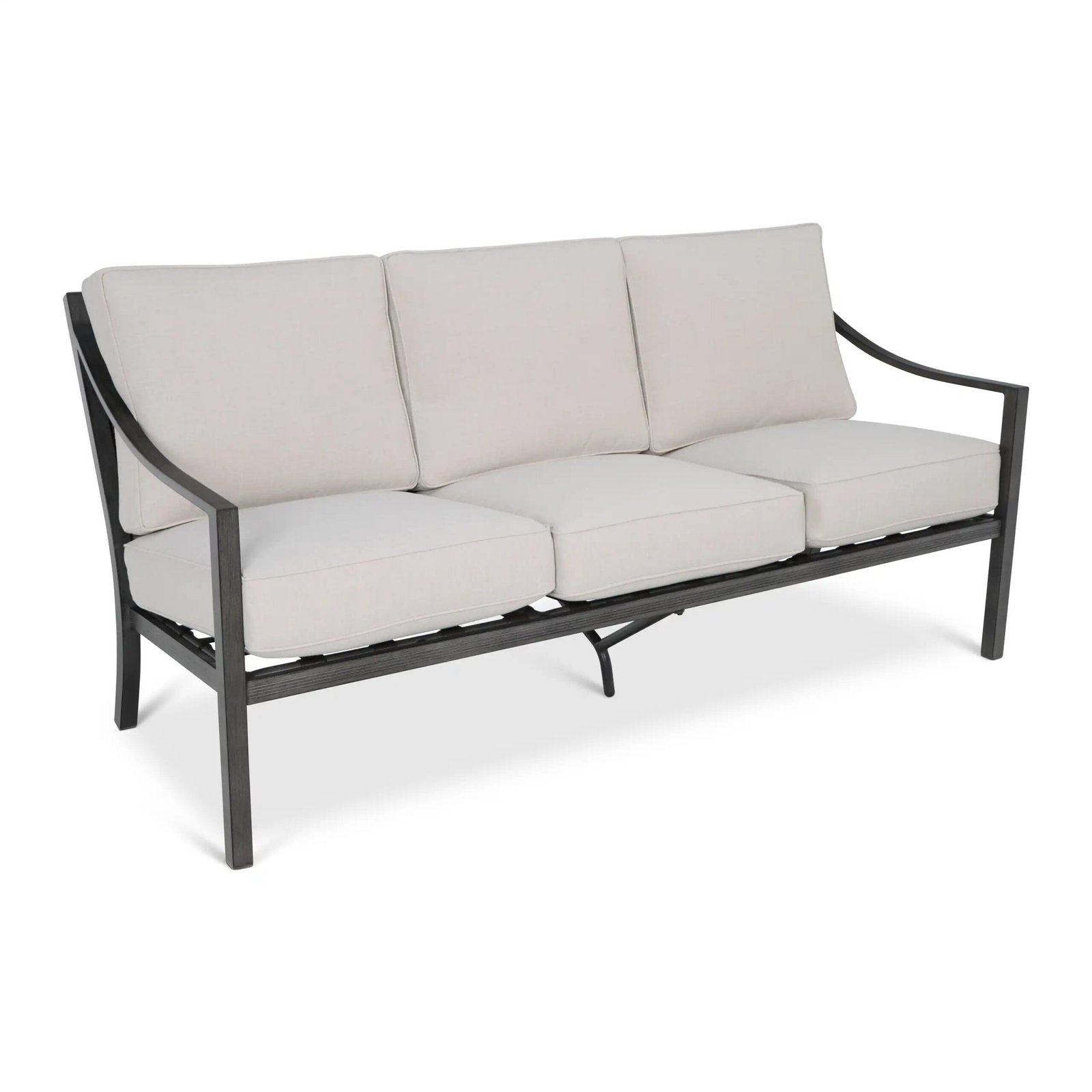 Drake Aluminum 3 Piece Woven Sofa Group